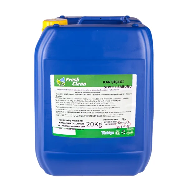 Fresh Clean Kar Çiçeği Sıvı Sabun 20 Kg